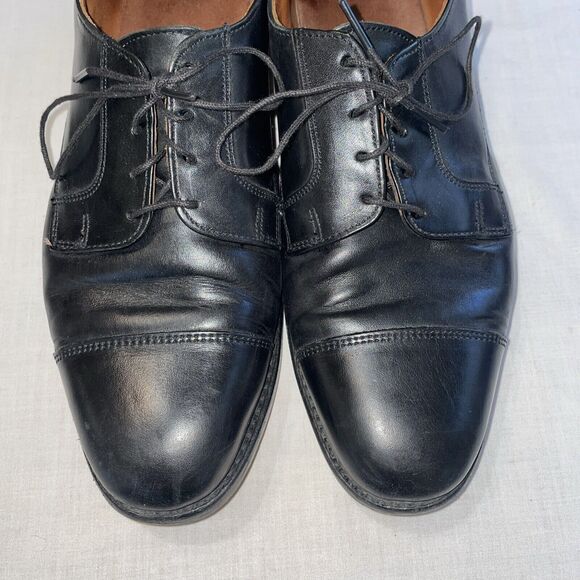 Allen Edmonds Cortland Men’s Captoe Dress Shoes Size 9 M Black Leather Oxford main image 8